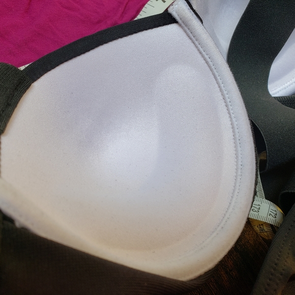 Small balconette bra top with mini skirt, push up, A/B cup - Picture 6 of 11